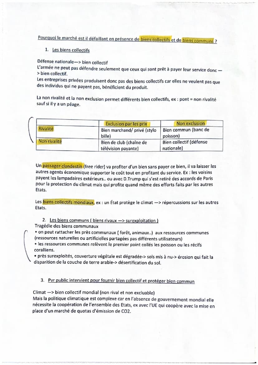 Chapitre 3
Allocation optimale des ressources; situation où les ressources disponibles dans une
économie (principalement le travail, le capi