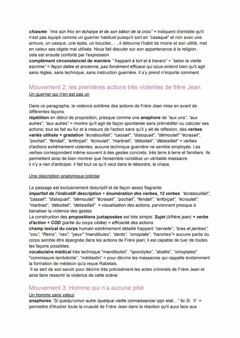 Texte 3: "Chapitre 27 de Gargantua" de Rabelais
Parcours: rire et savoir
Introduction:.
Gargantua est le personnage éponyme du roman de Fran