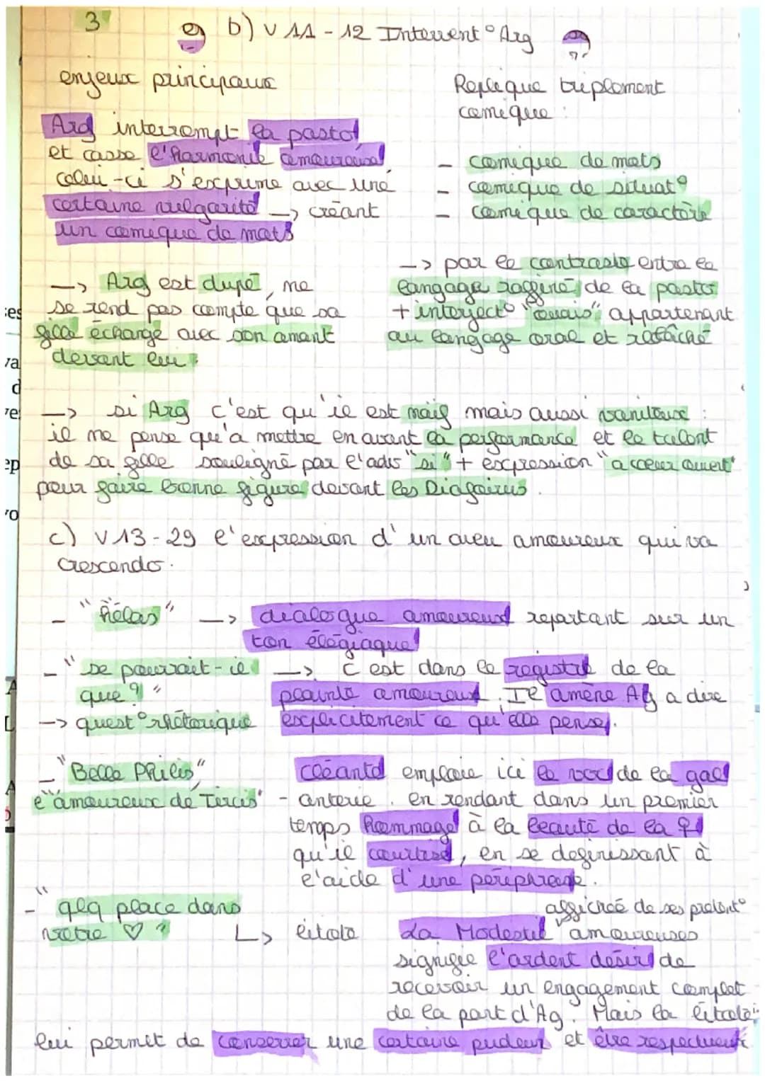 A
Explication lineaire s
Acte 11 scène 5
Le Malade Imaginaire
Dmagi
Projet de lecture:
comment le détour par un spectacle improvese
et un la