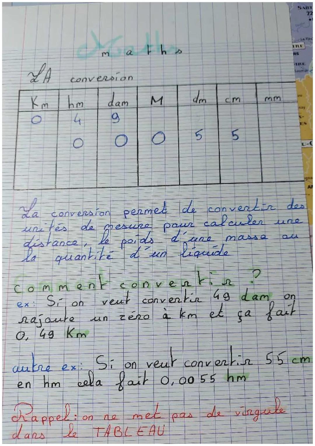 Comment convertir des unités de mesure en mathématiques : astuces et exemples faciles