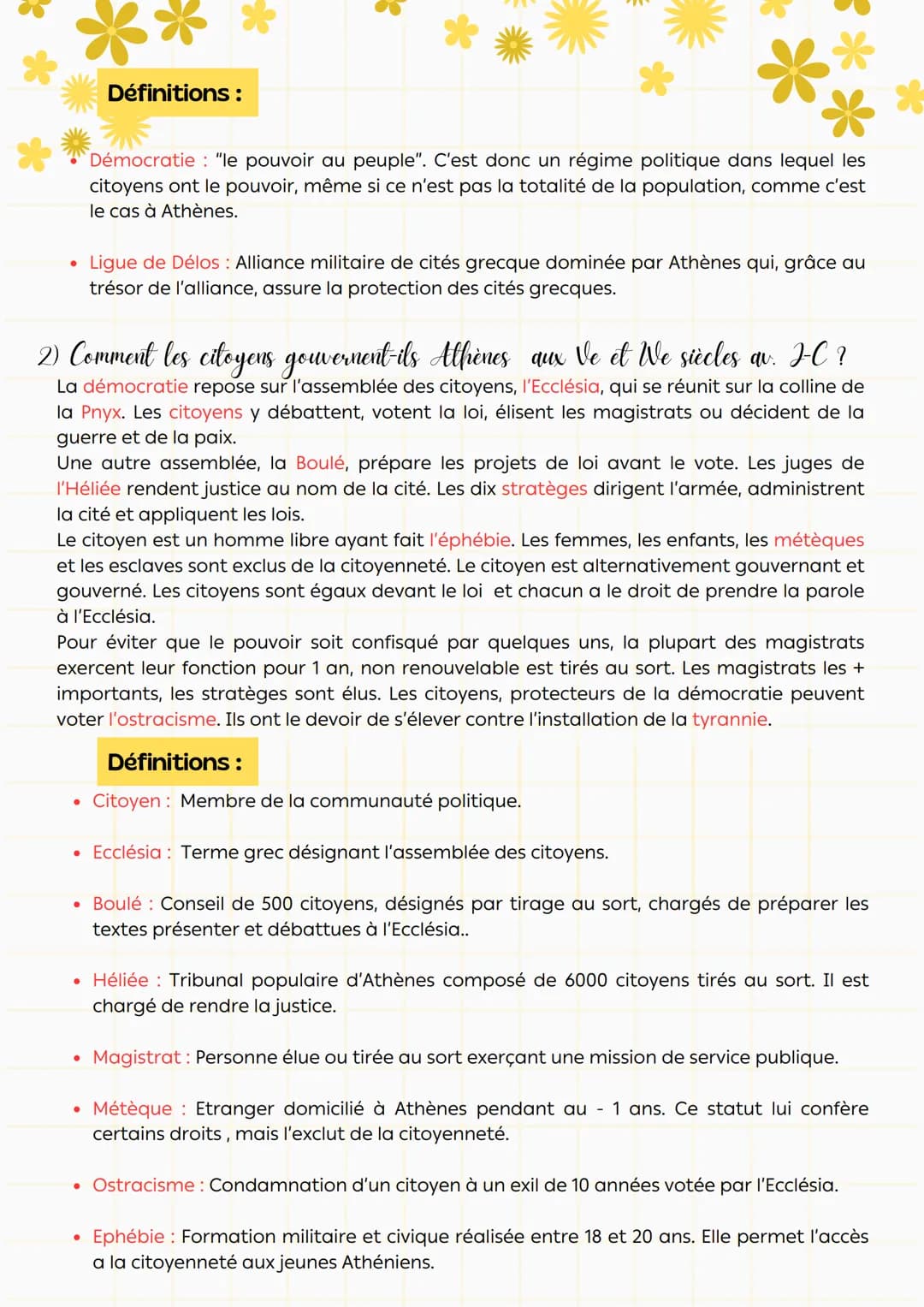 Thème 1 - Le monde méditerranéen : empreinte de
l'Antiquité et du Moyen Âge
Chapitre 1 - La Méditerranée antique :
*les empreintes grecques 