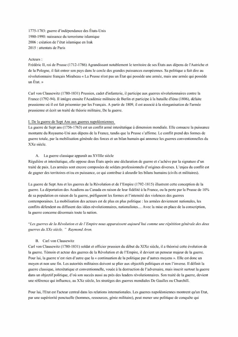 HGGSP Thèmes 2: Faire la guerre, faire la paix
dates clés :
1947-1991 La guerre froide
1991 La guerre du Golfe
11 septembre 2001: Attentats 