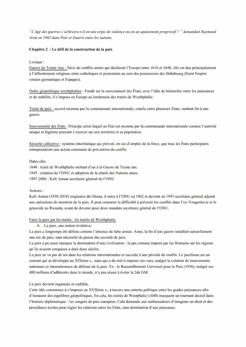 HGGSP Thèmes 2: Faire la guerre, faire la paix
dates clés :
1947-1991 La guerre froide
1991 La guerre du Golfe
11 septembre 2001: Attentats 