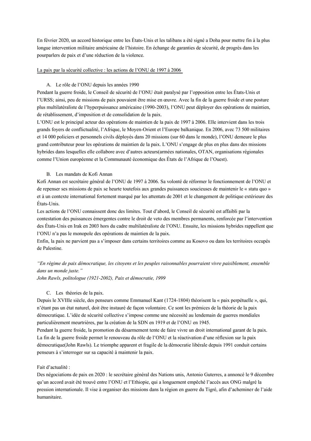HGGSP Thèmes 2: Faire la guerre, faire la paix
dates clés :
1947-1991 La guerre froide
1991 La guerre du Golfe
11 septembre 2001: Attentats 