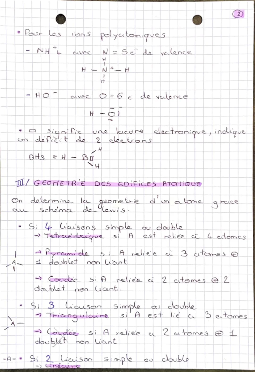 • Physique•
CHAP. 10. STRUCTURE / POLARITÉ
I/RAPPELS
A
N
X =
a
Nombre
Electron
• Neutron
Protron
Anion
electron
=
0
A = Nbr de proton. + neu