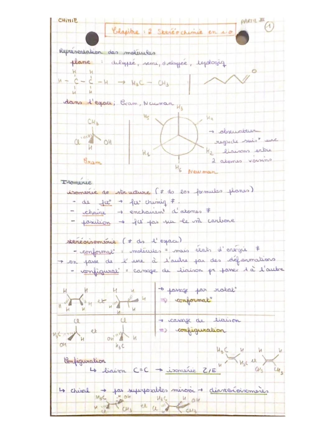 Apprends la Stéréochimie Facilement : Cours et Exercices Corrigés PDF