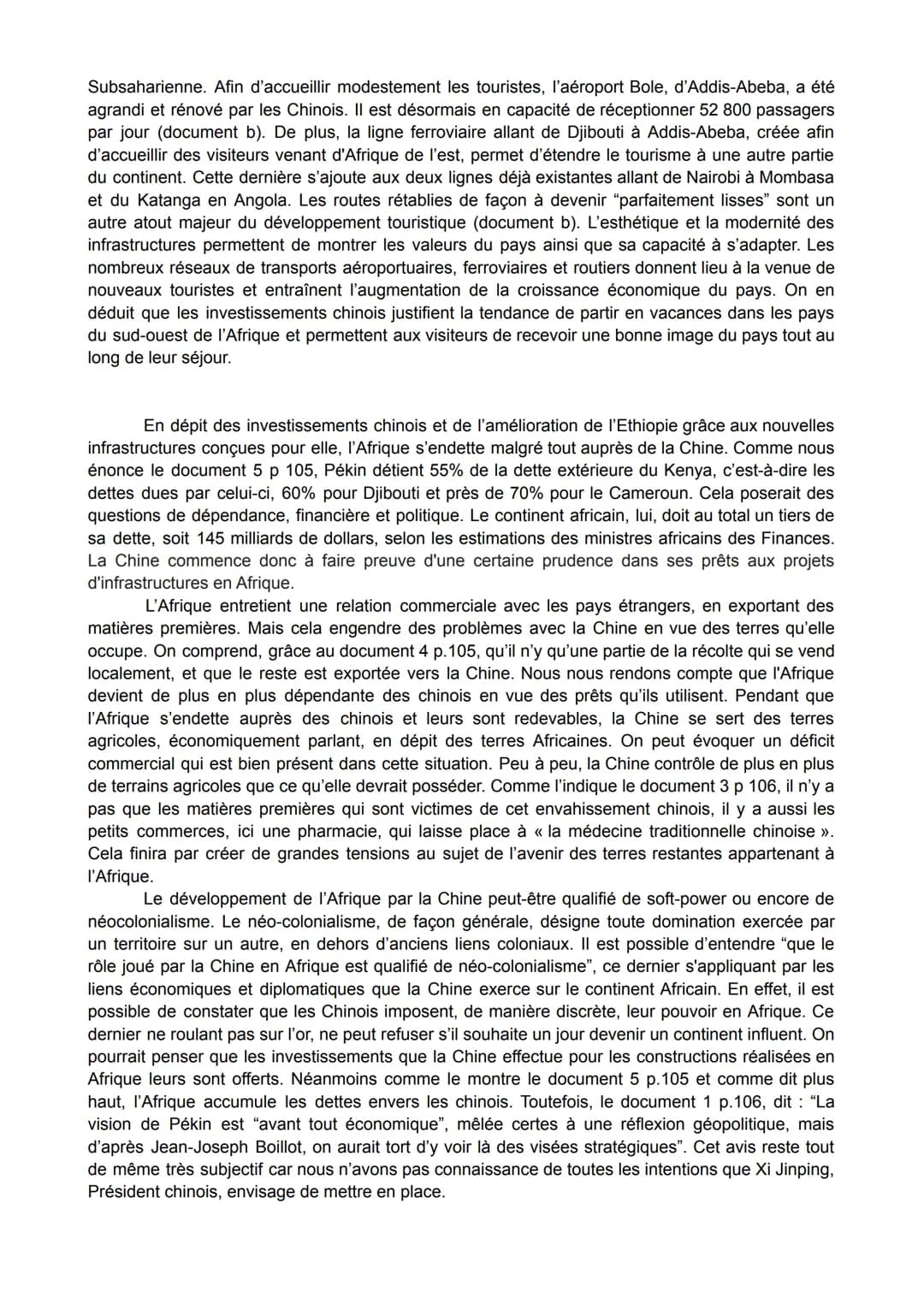 Etude de cas : les investissements chinois en Afrique
Depuis 2010, la Chine est le principal investisseur en Afrique. En effet, on la retrou