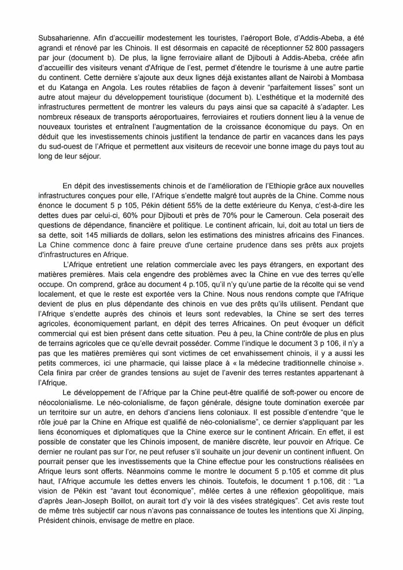 Etude de cas : les investissements chinois en Afrique
Depuis 2010, la Chine est le principal investisseur en Afrique. En effet, on la retrou