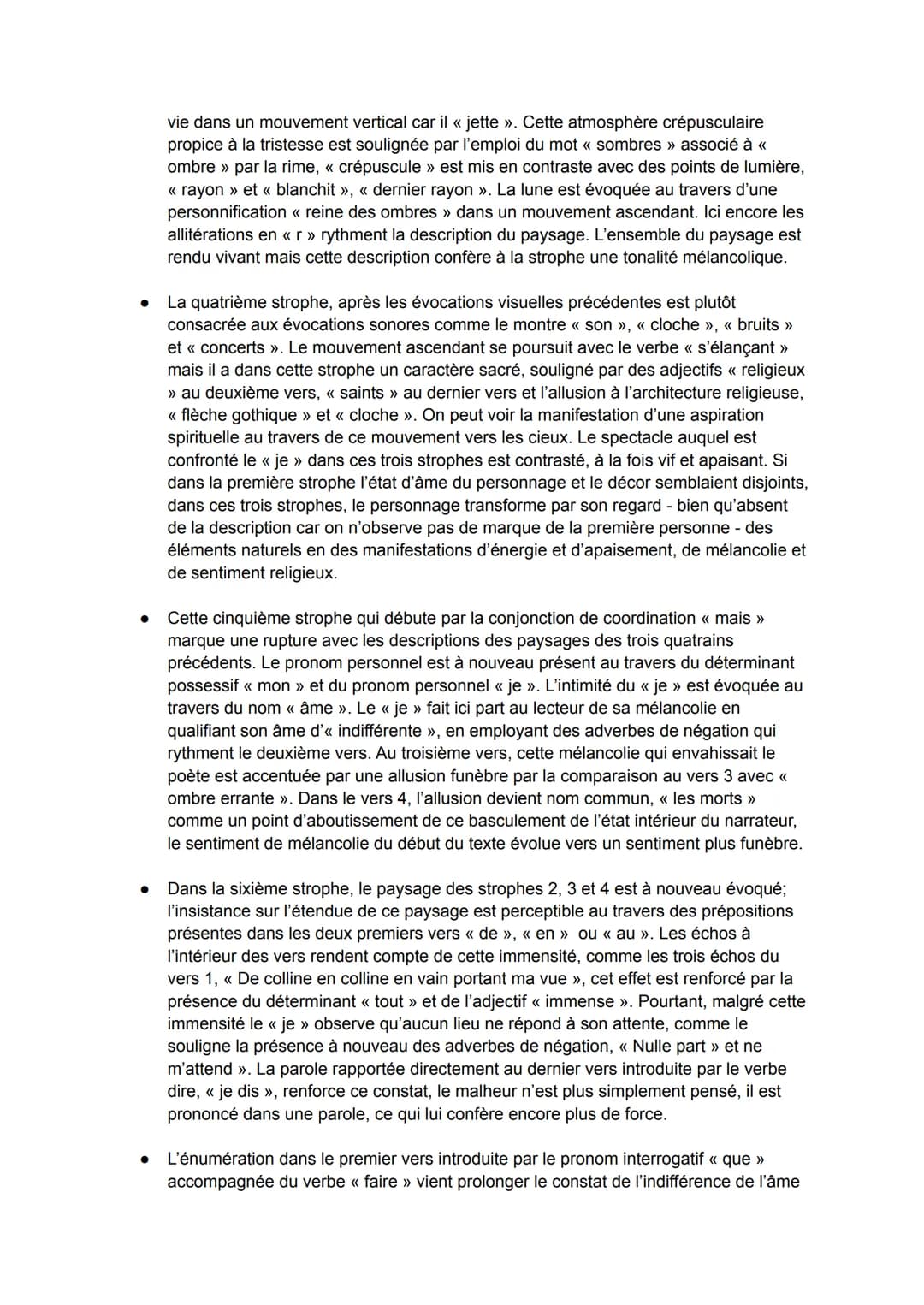 L'isolement de Lamartine
Intro: Le poème, << L'isolement » de forme régulière évoque un paysage et l'état d'âme du
poète. A la lecture de ce