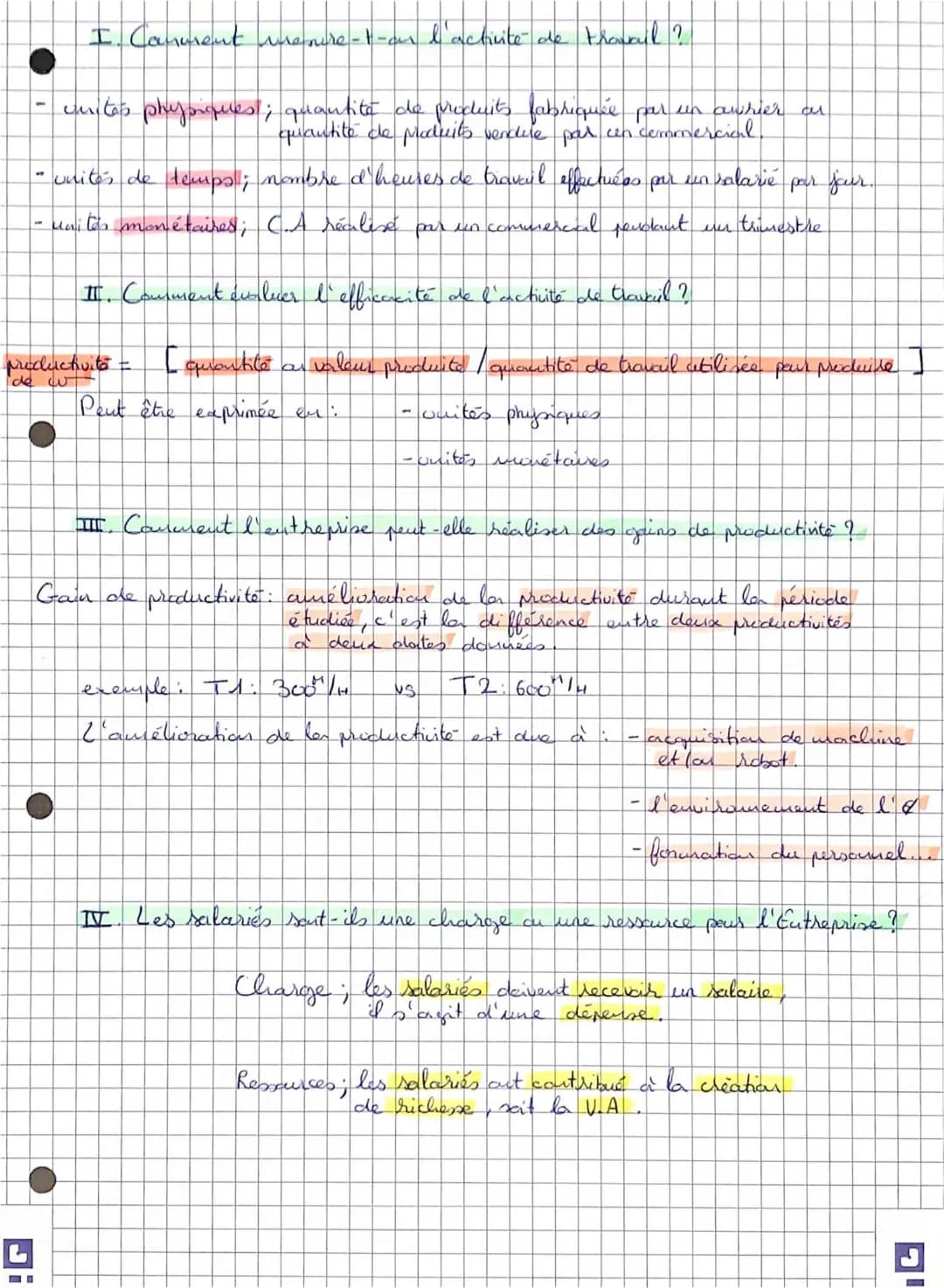 Gains de Productivité et Charge de Travail: Exemple et Définition Simple