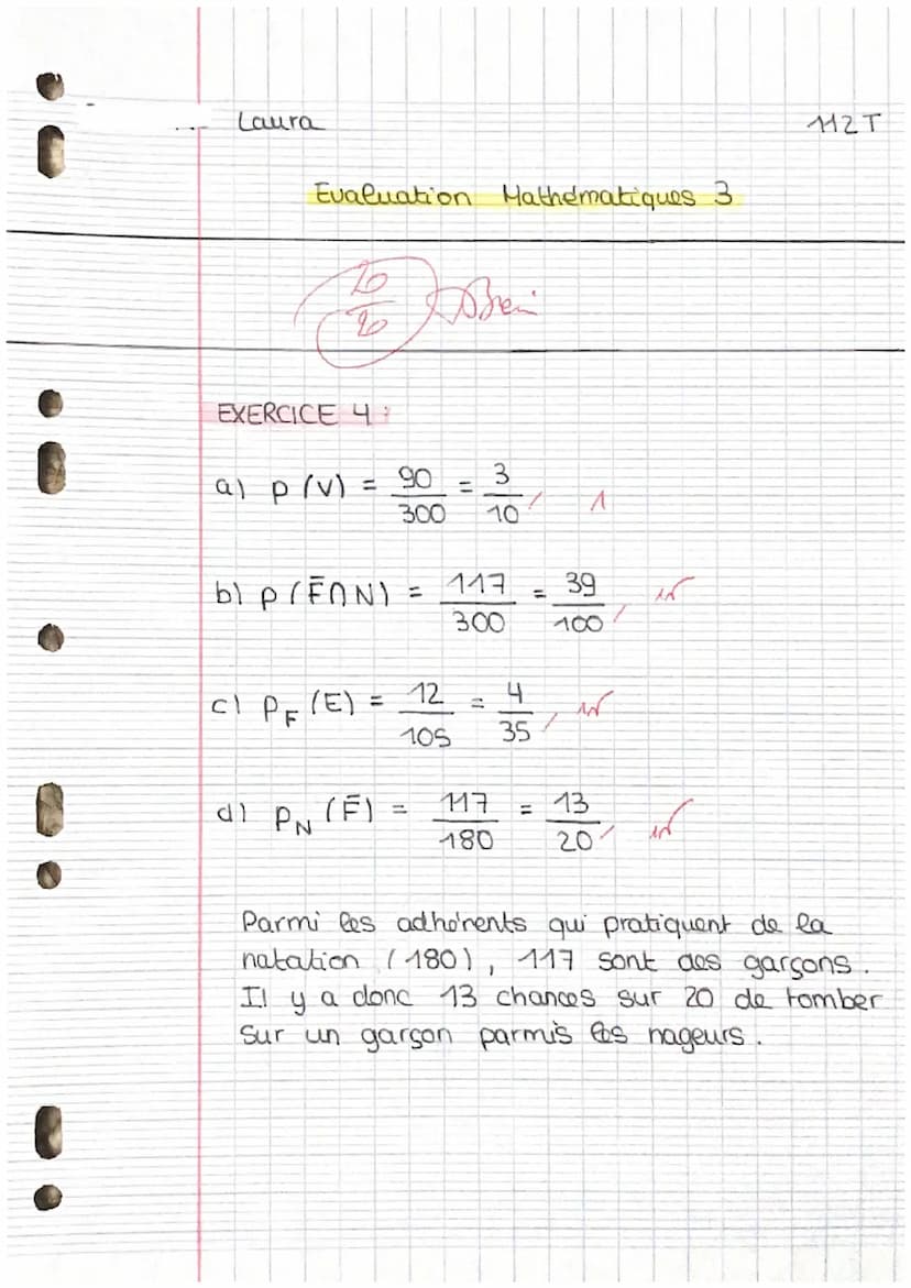 
<p>Les probabilités conditionnelles sont un concept important en mathématiques. Elles permettent de calculer la probabilité d'un événement 