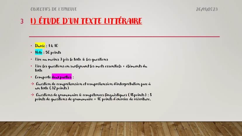 Futur
= verbes P
FRANÇAIS
Qui?
Aparlez
M
c'est
immediat
ne
pas
belle
M
***
nous
V
DÉROULEMENT
DE L'ÉPREUVE
DE FRANÇAIS
DU DNB
INTRODUCTION E