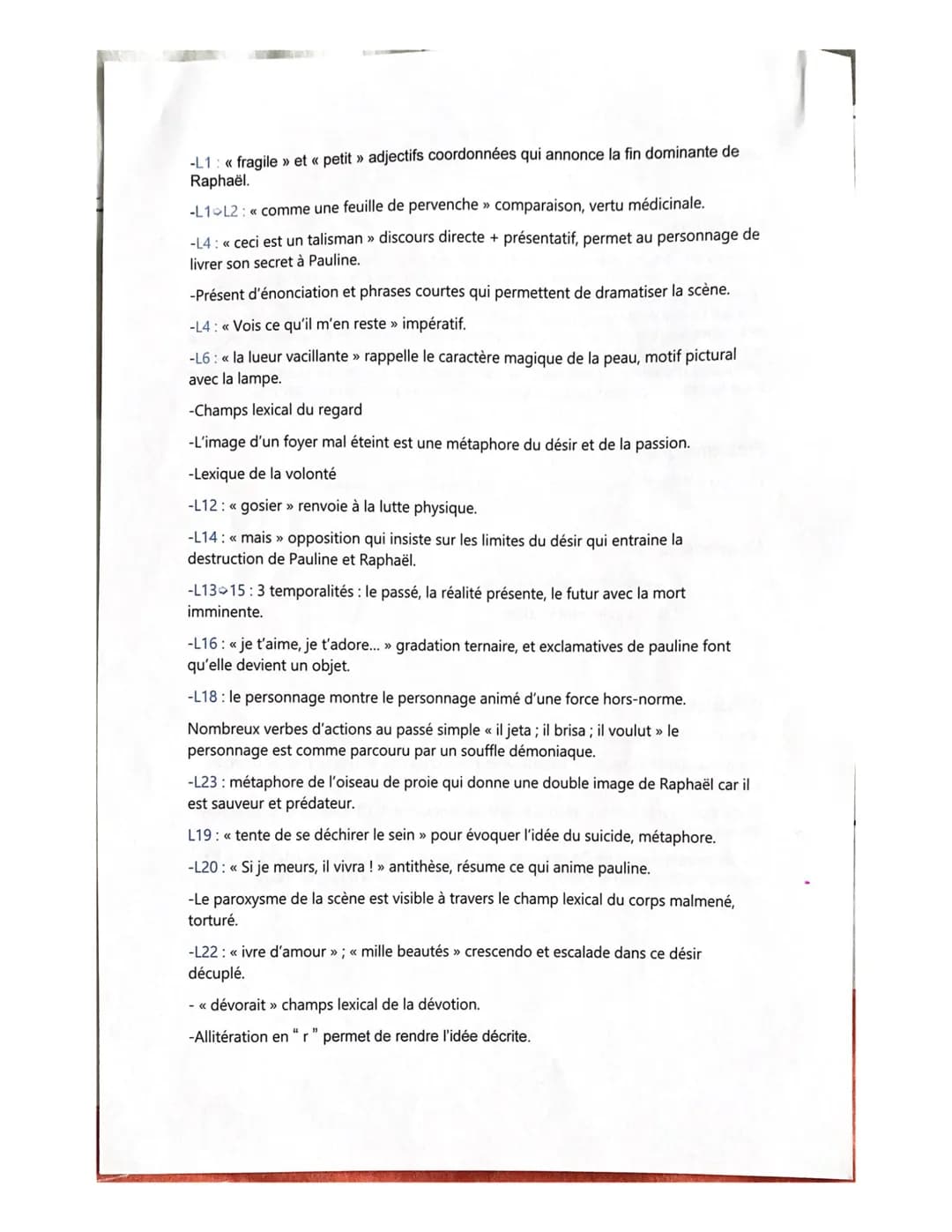 Lecture linéaire: La peau de chagrin, II, 1831
Introduction:
La peau de chagrin est un roman qui a été rédigé par Honoré de Balzac au 19ème
