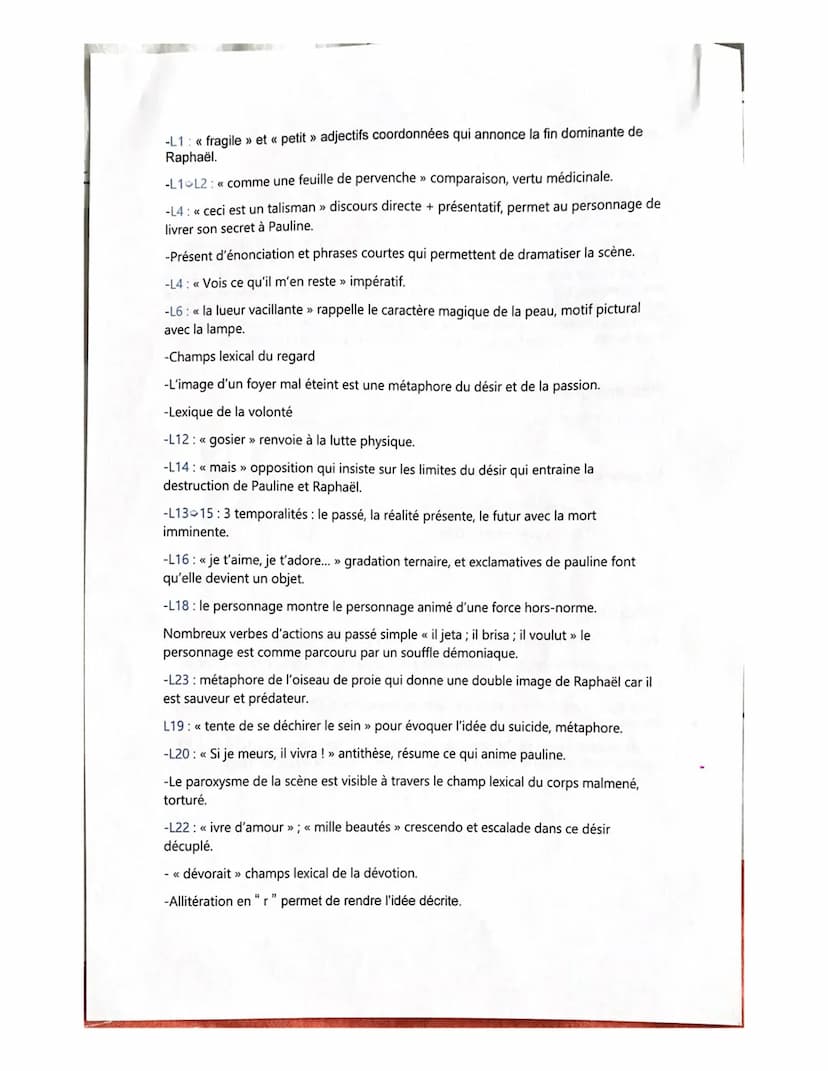 Lecture linéaire: La peau de chagrin, II, 1831
Introduction:
La peau de chagrin est un roman qui a été rédigé par Honoré de Balzac au 19ème
