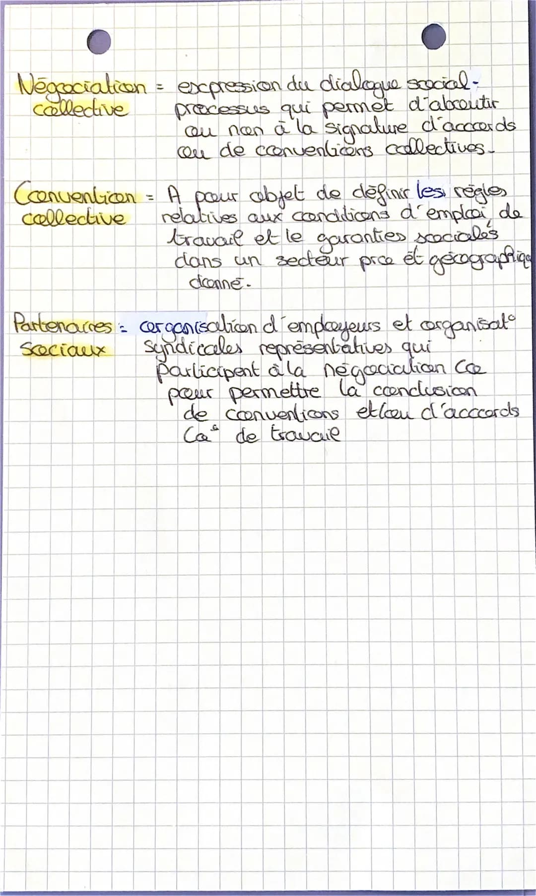 chap 9
O
Contrat de travail = convention par laquelle
7.1
DROIT
le contrat de travail
le lien de
subordination
autante de l'employeur qui
lu