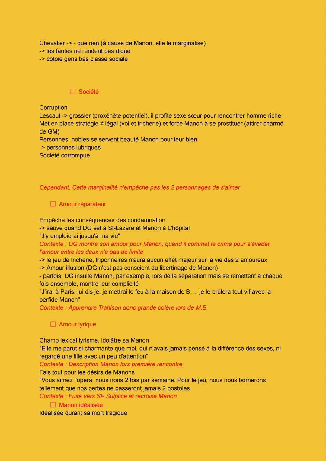 Dissertation Manon Lescaut
Personnage en marge et plaisir romanesque
Certes, Manon Lescaut présente une histoire avec des personnages en mar