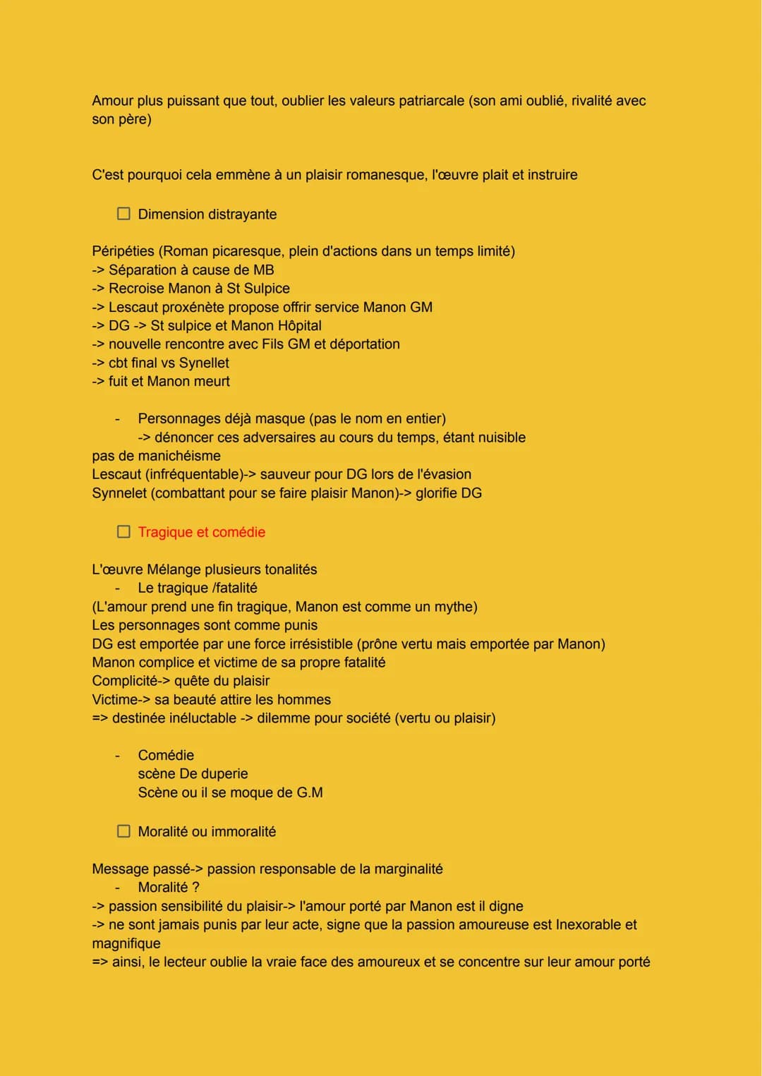 Dissertation Manon Lescaut
Personnage en marge et plaisir romanesque
Certes, Manon Lescaut présente une histoire avec des personnages en mar