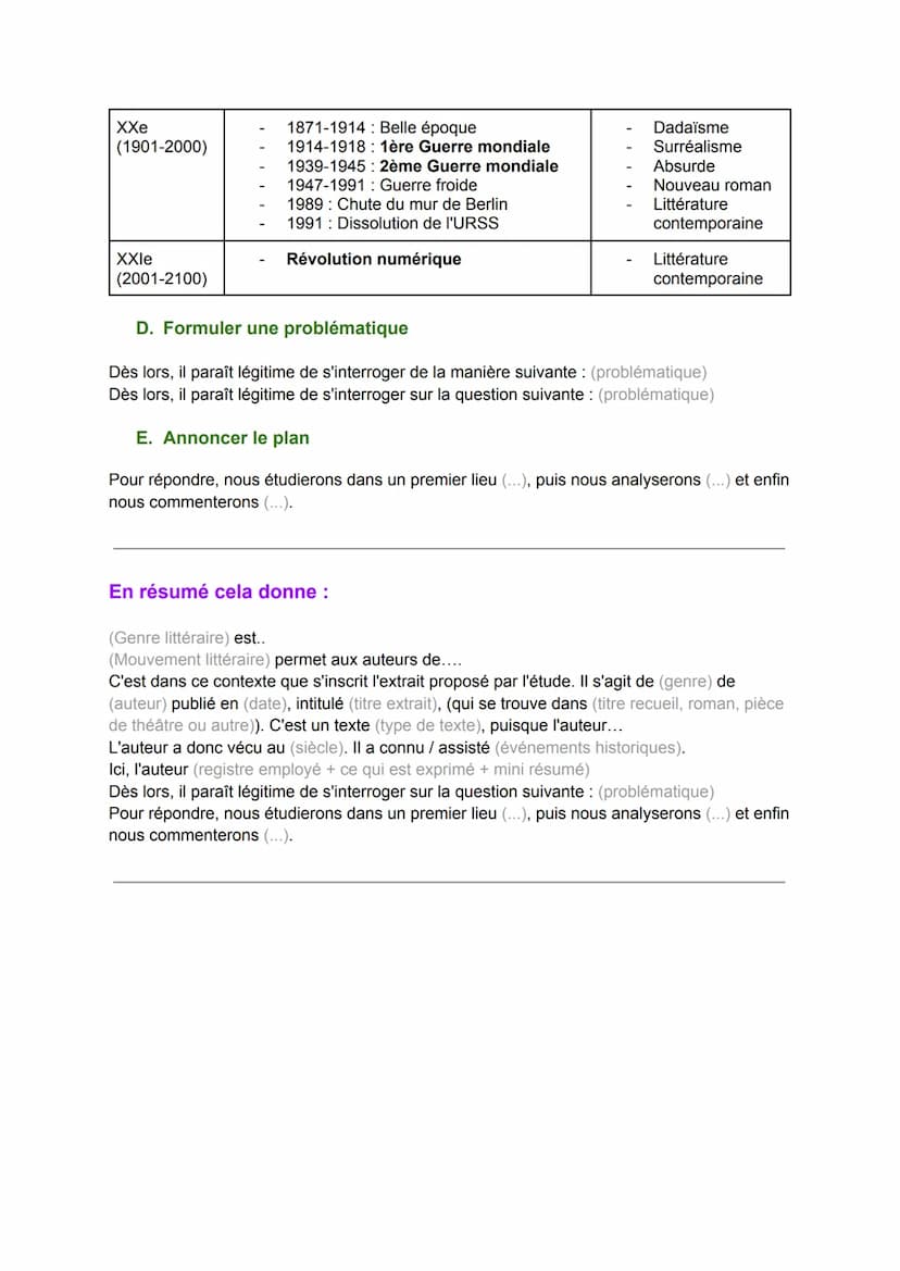 Introduction au Commentaire de texte
A. Décrire le genre littéraire
Poésie
Le mot poésie provient du grec poesis qui signifie «<fabrication»