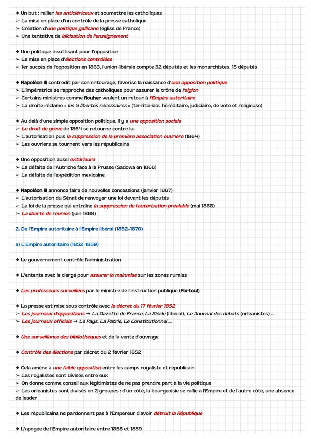 Post-Bac
1
Vie politique française depuis 1789 - Chapitre
III- La France de la Deuxième République au
Second Empire (1848-1870)
Contexte eur