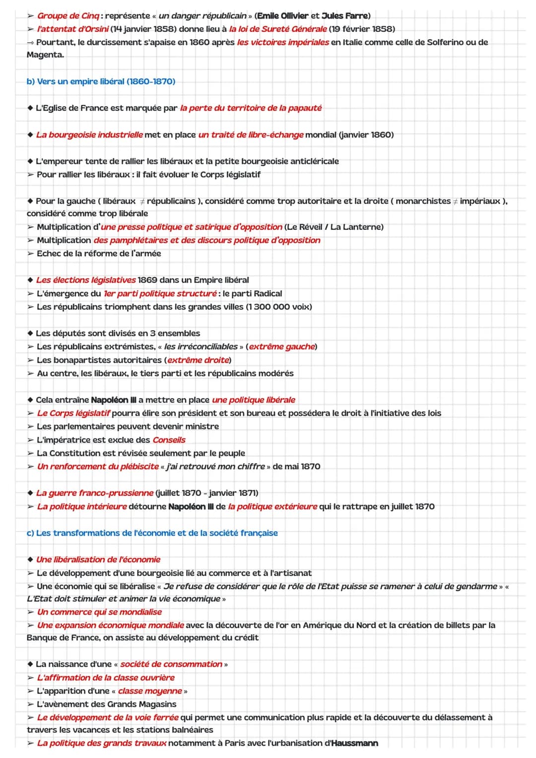 Post-Bac
1
Vie politique française depuis 1789 - Chapitre
III- La France de la Deuxième République au
Second Empire (1848-1870)
Contexte eur
