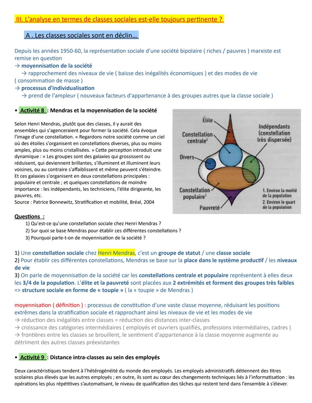 A la fin du chapitre, vous devez être capable de :
Savoir identifier les multiples facteurs de structuration et de hiérarchisation de l'espa