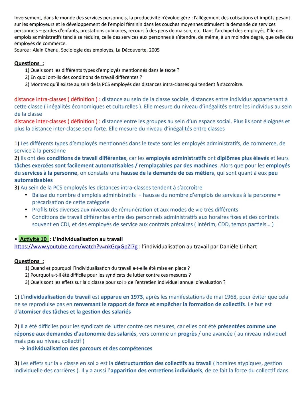 A la fin du chapitre, vous devez être capable de :
Savoir identifier les multiples facteurs de structuration et de hiérarchisation de l'espa