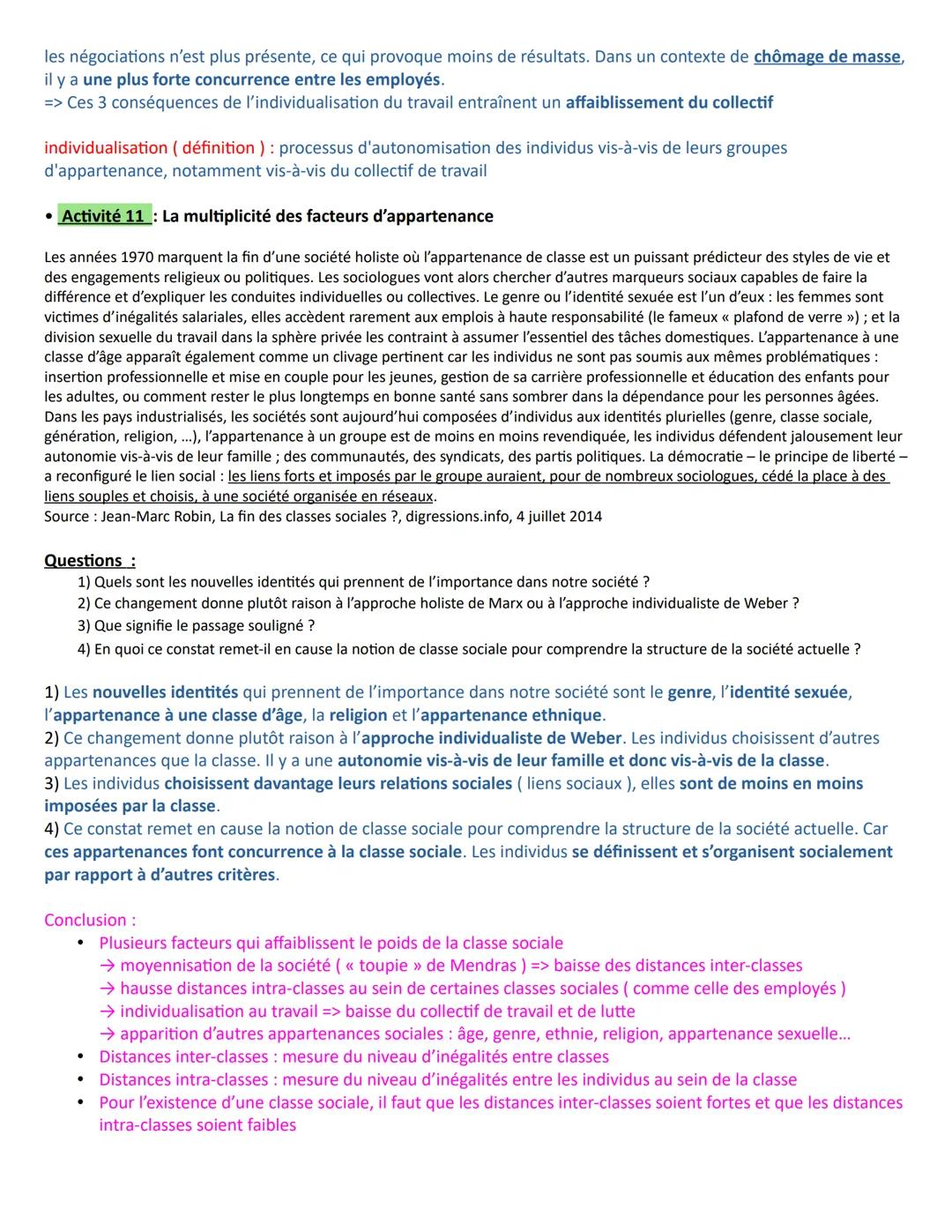 A la fin du chapitre, vous devez être capable de :
Savoir identifier les multiples facteurs de structuration et de hiérarchisation de l'espa