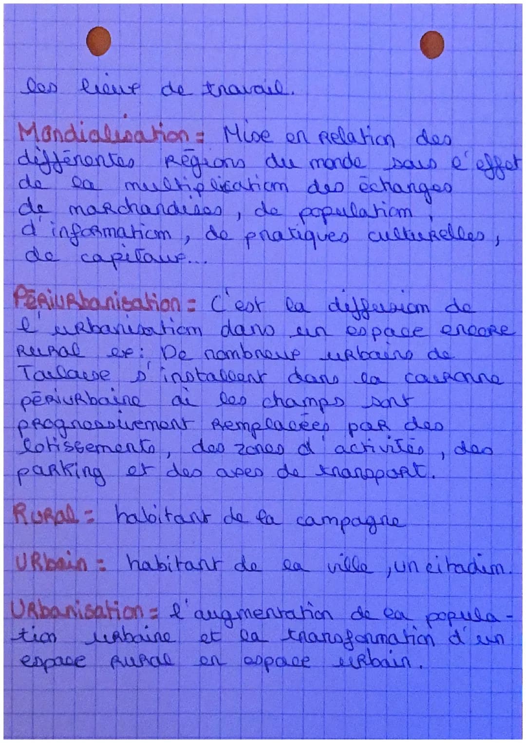 O. Chapitre 1 =
LES AIRES URBAINE
GEOGRAPHIES D'UNE FRANCE
MONDIALISEE.
UNE NOUVELLE
DEFS=
Agglomeration : C'est la ville - centre et
ses ba