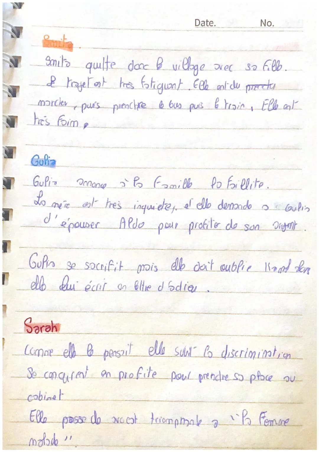 Lo tresse
Date.
de "Pealitia Colombani"
No.
Prologue
Une voie park de son amours pour Port du tivessage.
1 qui assimil
Amita
1 l'histoire se