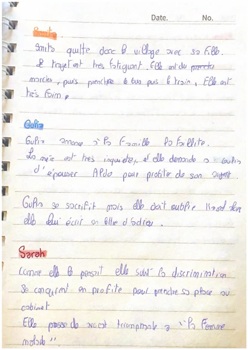 Lo tresse
Date.
de "Pealitia Colombani"
No.
Prologue
Une voie park de son amours pour Port du tivessage.
1 qui assimil
Amita
1 l'histoire se