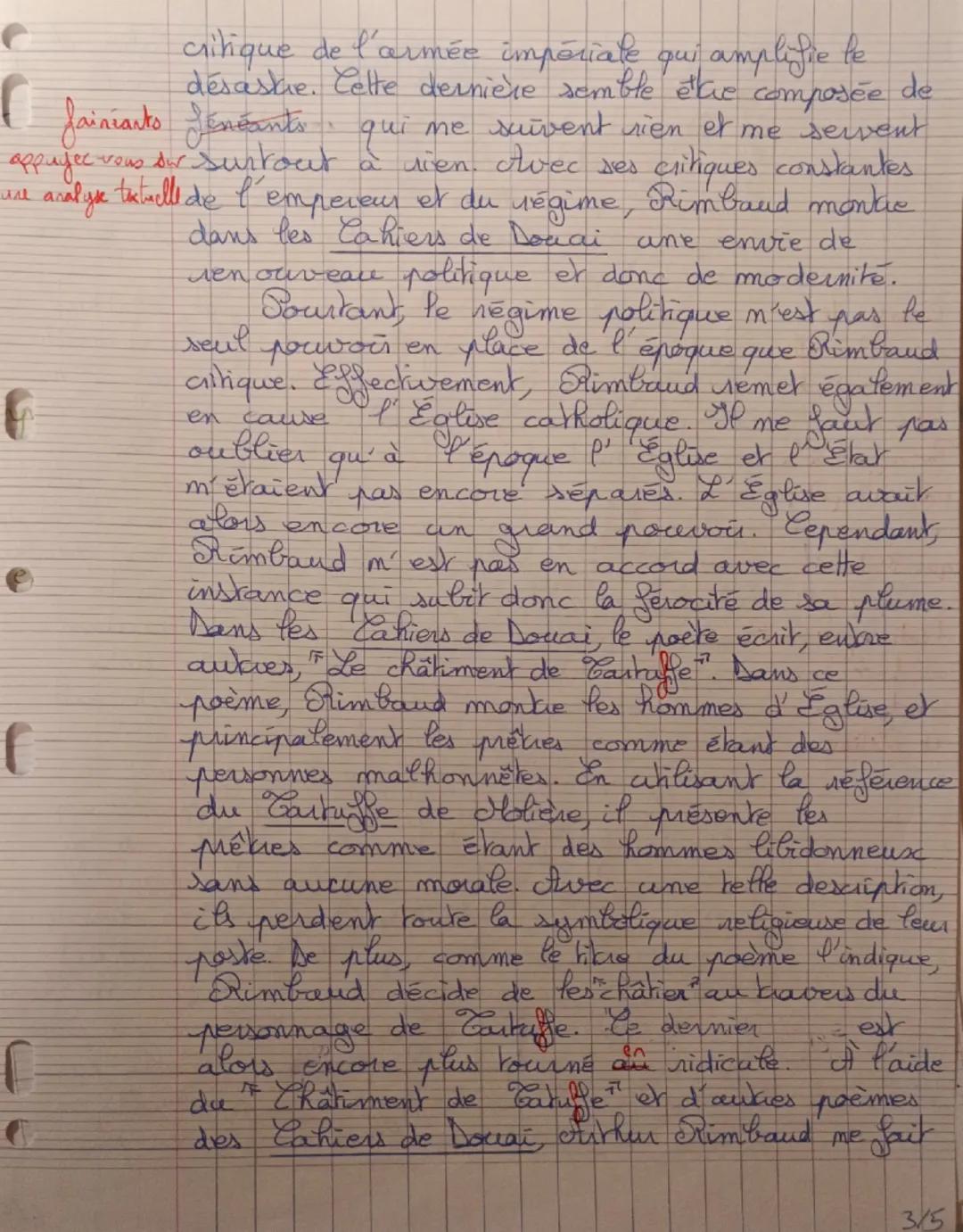 2-Dissertation (20 points)

Sujier A:

If Saut être absolument moderne, affirmart Rimbaud
dans Une Saison en enfer. Pensez-vous que cette in