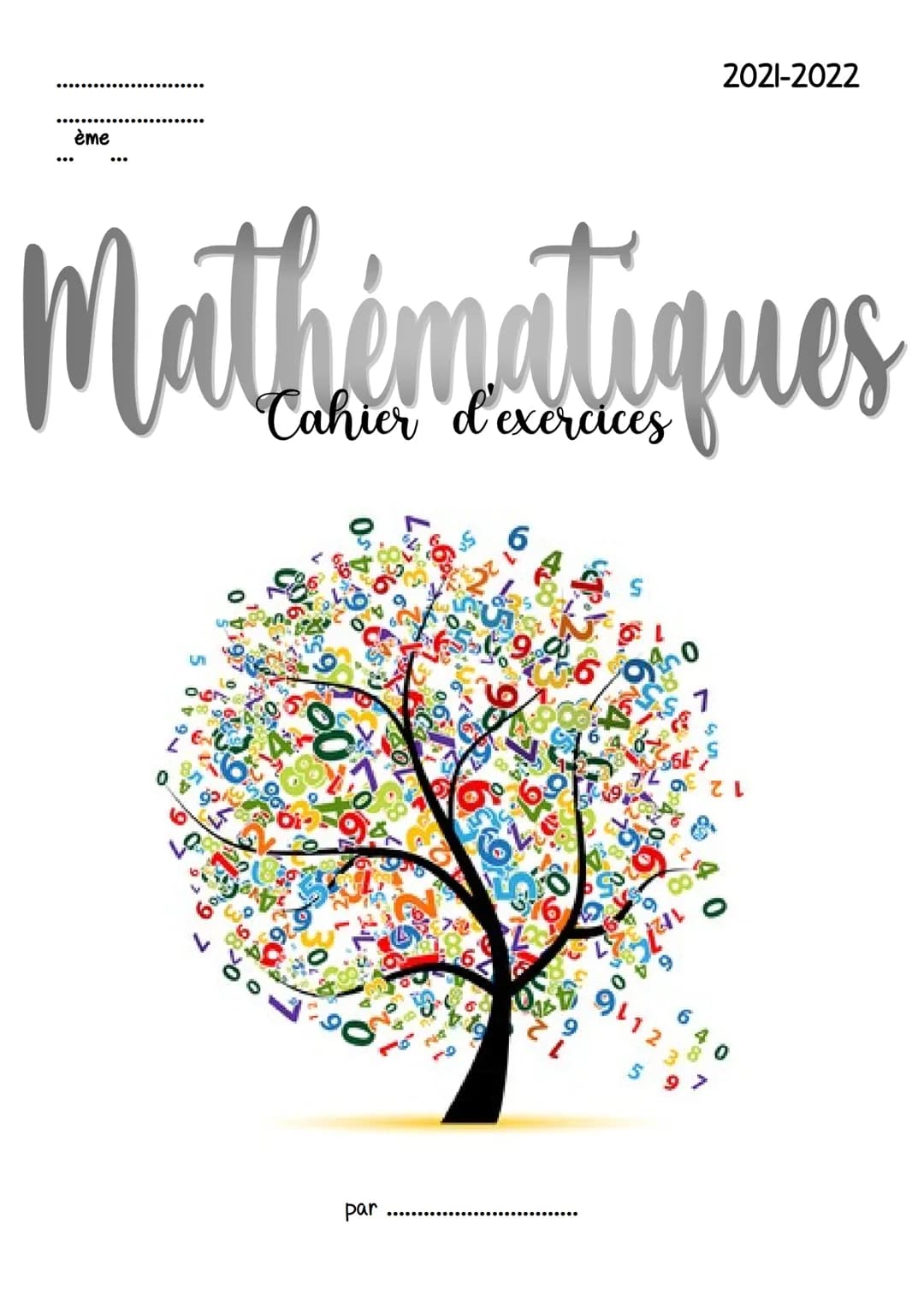 ème
Mathématiques
Cahier d'exercices
10
BW
par
PUR
6:55
950
7
911
5 9
2021-2022
6
L