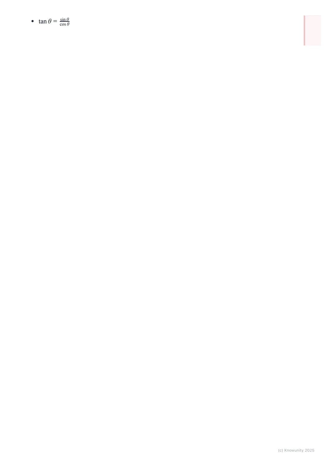 # 三角比の拡張

## 三角比の拡張の概要

今まで三角比は直角三角形で考えてきたから、角度は$0<\theta<90$の範囲だった
でも、これだと鈍角 (90°より大きい角)を扱う図形問題に対応できないそこ
で、座標平面を使って三角比を0から180 まで拡張して考える必要があ