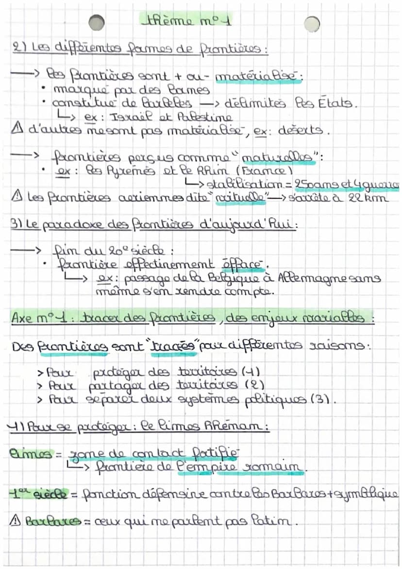 theme m
og
HISTOIRE-GÉOGRAPHIE-
GEOROUTIQUE-SCIENCE
POUTIQUE
Introduction : Les frontières dans le monde d'aujourd' Rui:
la frontière est un