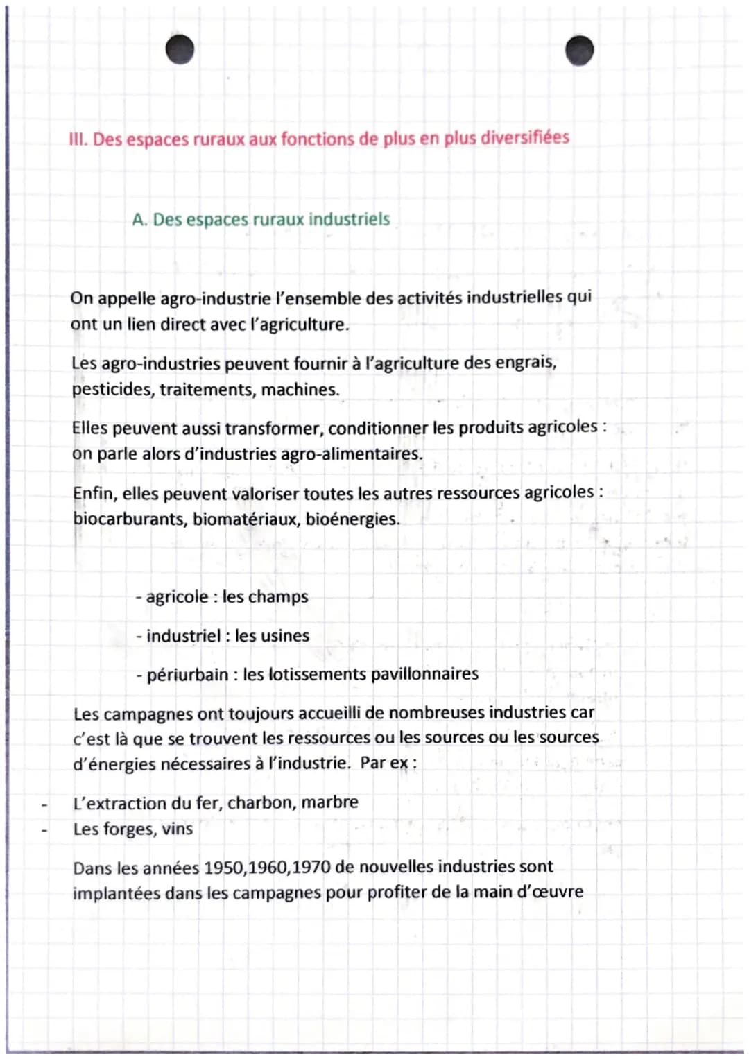 geographic
Chapitre 2
Les espaces ruraux
Introduction
Aujourd'hui, environ 45% de la population mondiale habite
dans les espaces ruraux : ce