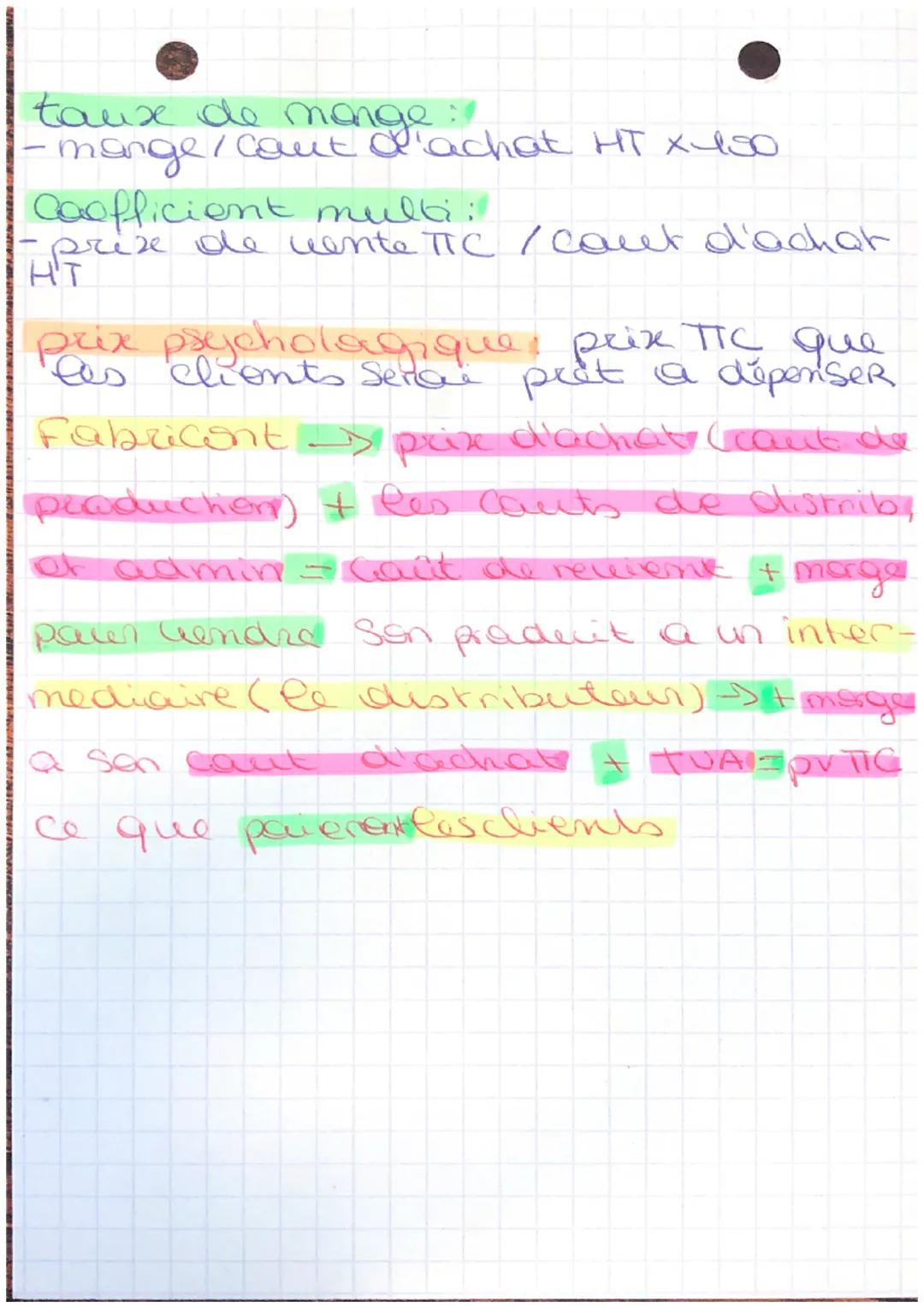 Chop B SGIN.

Caût de Revient:
- Caût de prod & Caût de destrib(au
/et administration)
- prise de vente Hi-mange

caût d'acfiat HT.
- prie d