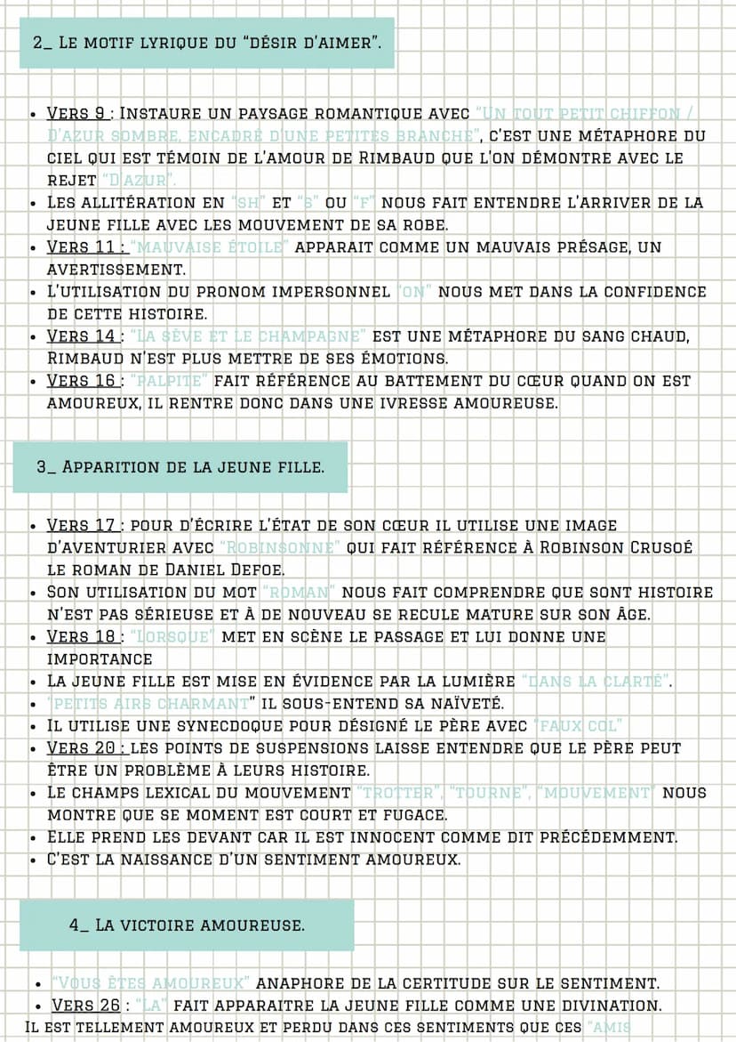 TEXTE 2 Roman
PRÉSENTATION DU TEXTE:
ROMAN EST UN POÈME ISSU DES
"CAHIERS DE DOUAI" DE ARTHUR
RIMBAUD PUBLIÉ EN 1870.
• L'OR DE L'ÉCRITURE D