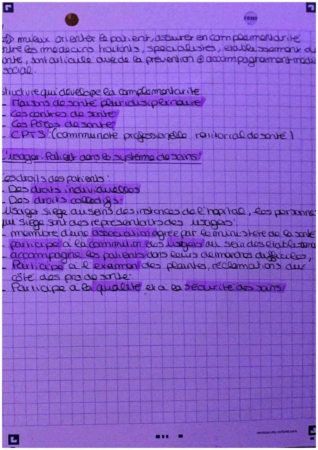 Chapitrey le supraine de
soins
Lifferentes composantes et organisations
systeme de soins ensemble des organisations, des acteurs et
es prati
