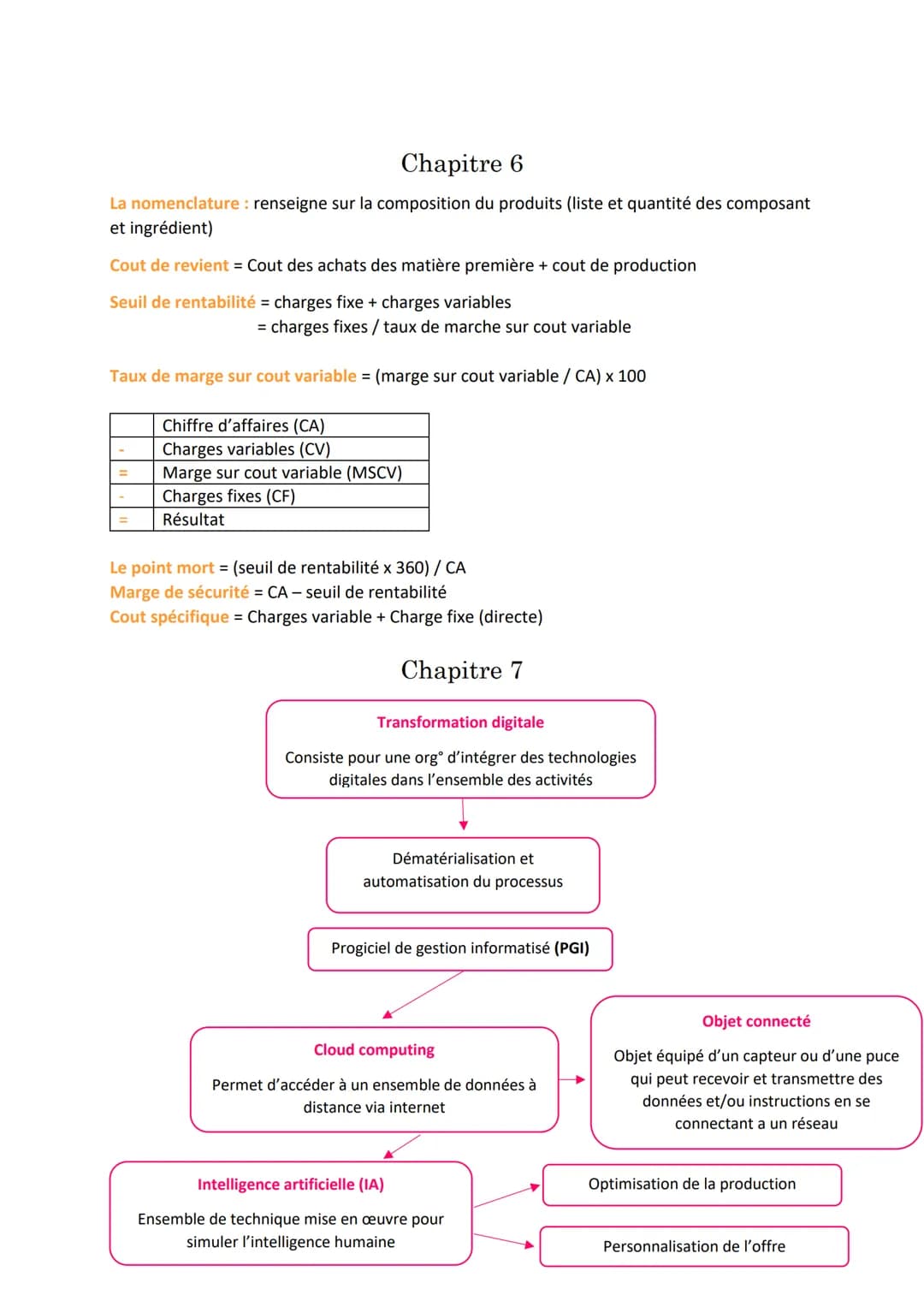 Révision MSDGN Bac
Chapitre 1
L'étude de marché : Elle sert à mener ponctuellement une récolte d'info sur les
caractéristiques du marché.
La