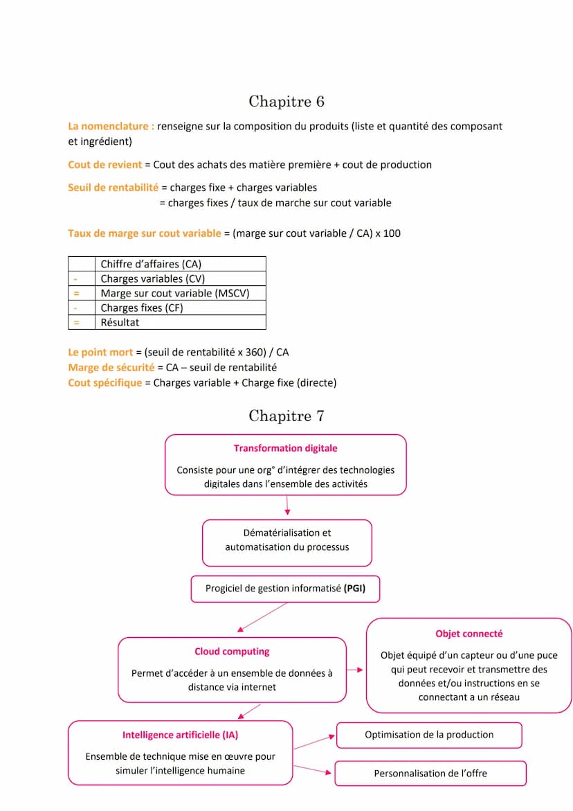 Révision MSDGN Bac
Chapitre 1
L'étude de marché : Elle sert à mener ponctuellement une récolte d'info sur les
caractéristiques du marché.
La