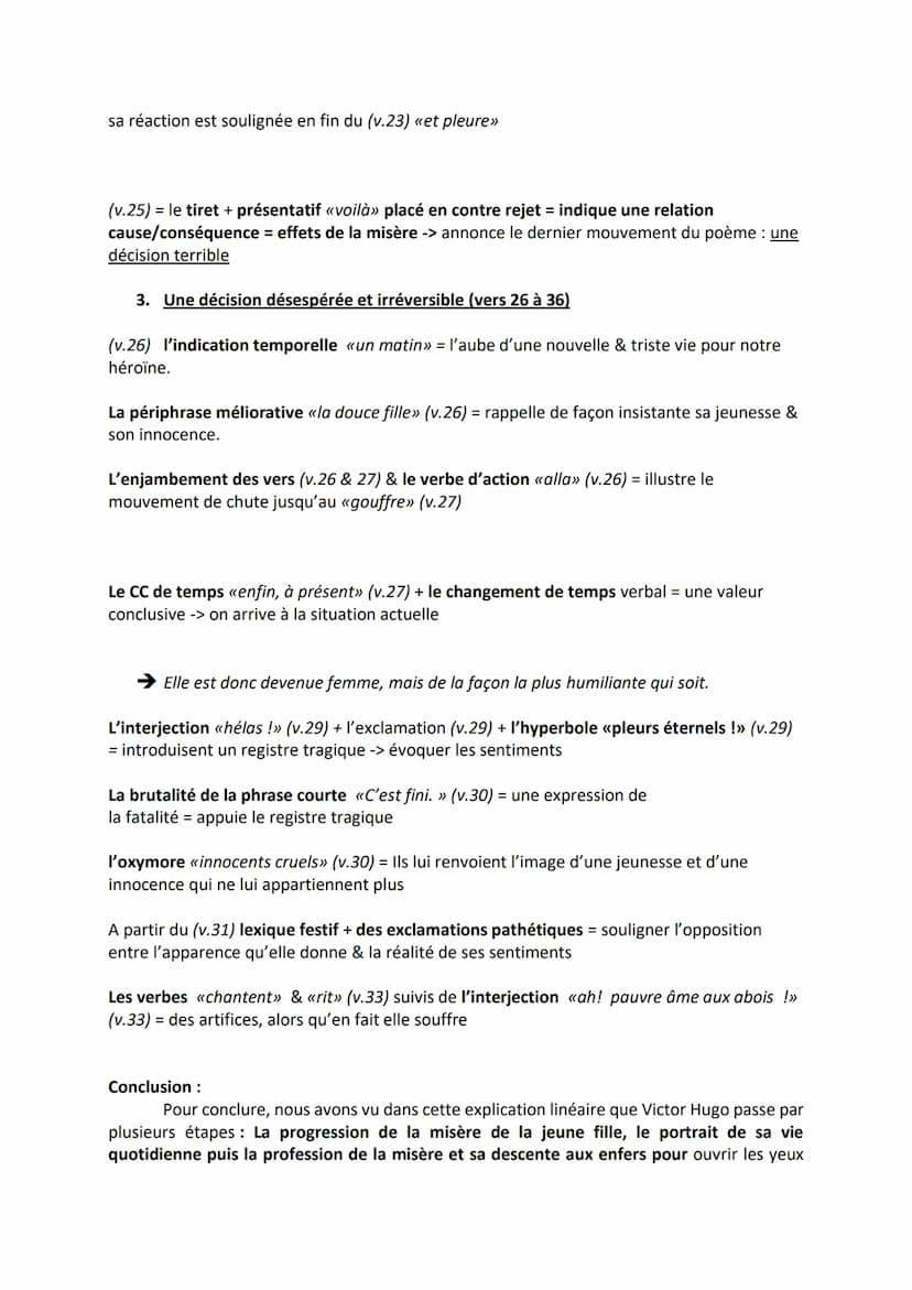 SEQ 1 - TEXTE 1
Les Contemplations, Victor Hugo, 1856
<< Melancholia » (extrait) de «Cette fille au doux front...» à «va-t'en, infâme !>>
Ob