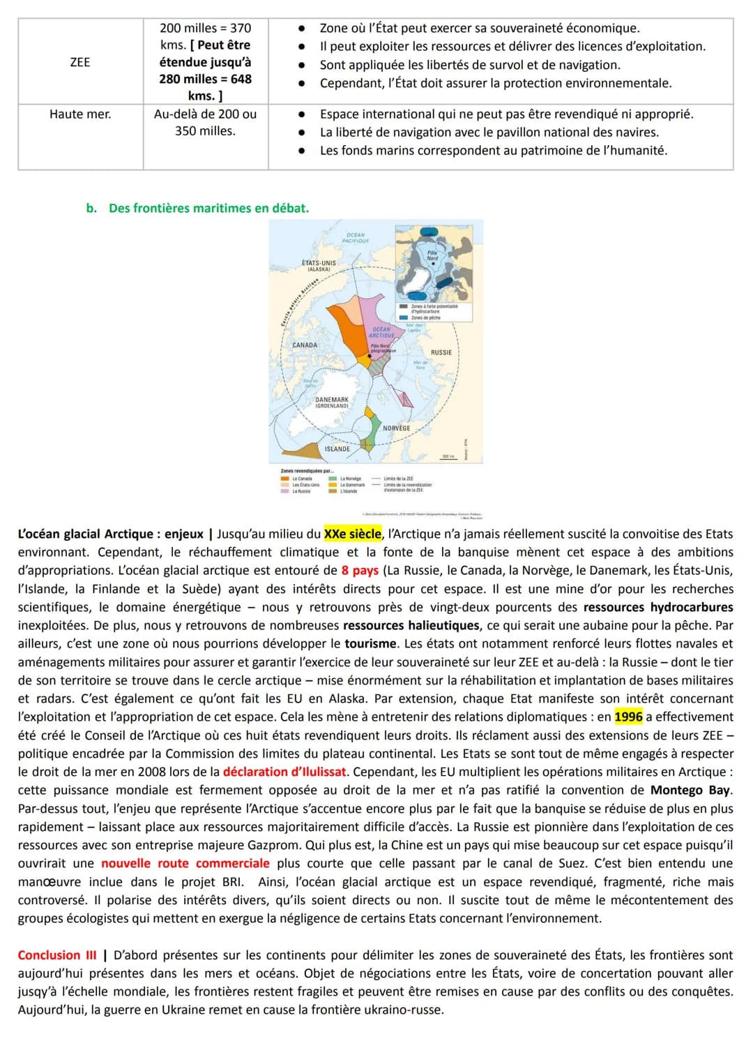 Chapitre 2 : Etudier les divisions politiques du monde : les frontières.
I.
Les frontières dans le monde aujourd'hui.
Avec la mondialisation