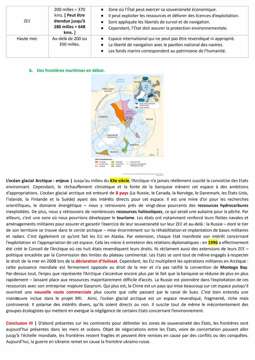 Chapitre 2 : Etudier les divisions politiques du monde : les frontières.
I.
Les frontières dans le monde aujourd'hui.
Avec la mondialisation