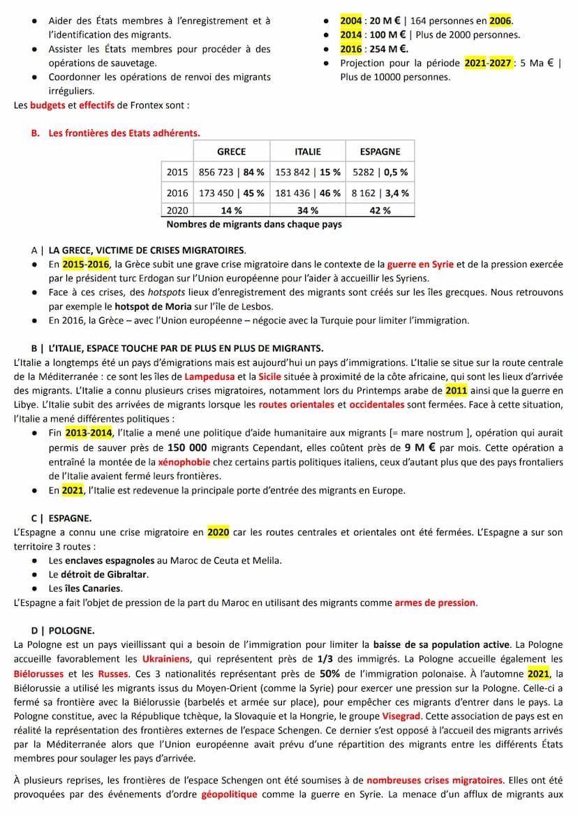 Chapitre 2 : Etudier les divisions politiques du monde : les frontières.
I.
Les frontières dans le monde aujourd'hui.
Avec la mondialisation