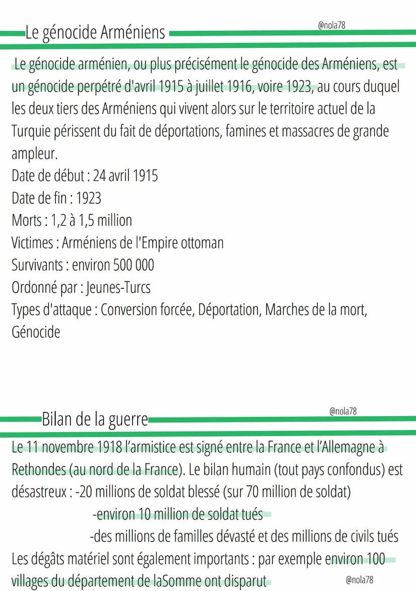 Définition
Histoire
@nola78
Guerre des tranchée:
phase de la guerre où les combattants snabritent dans des lignes creusées
dans les d'OL et 