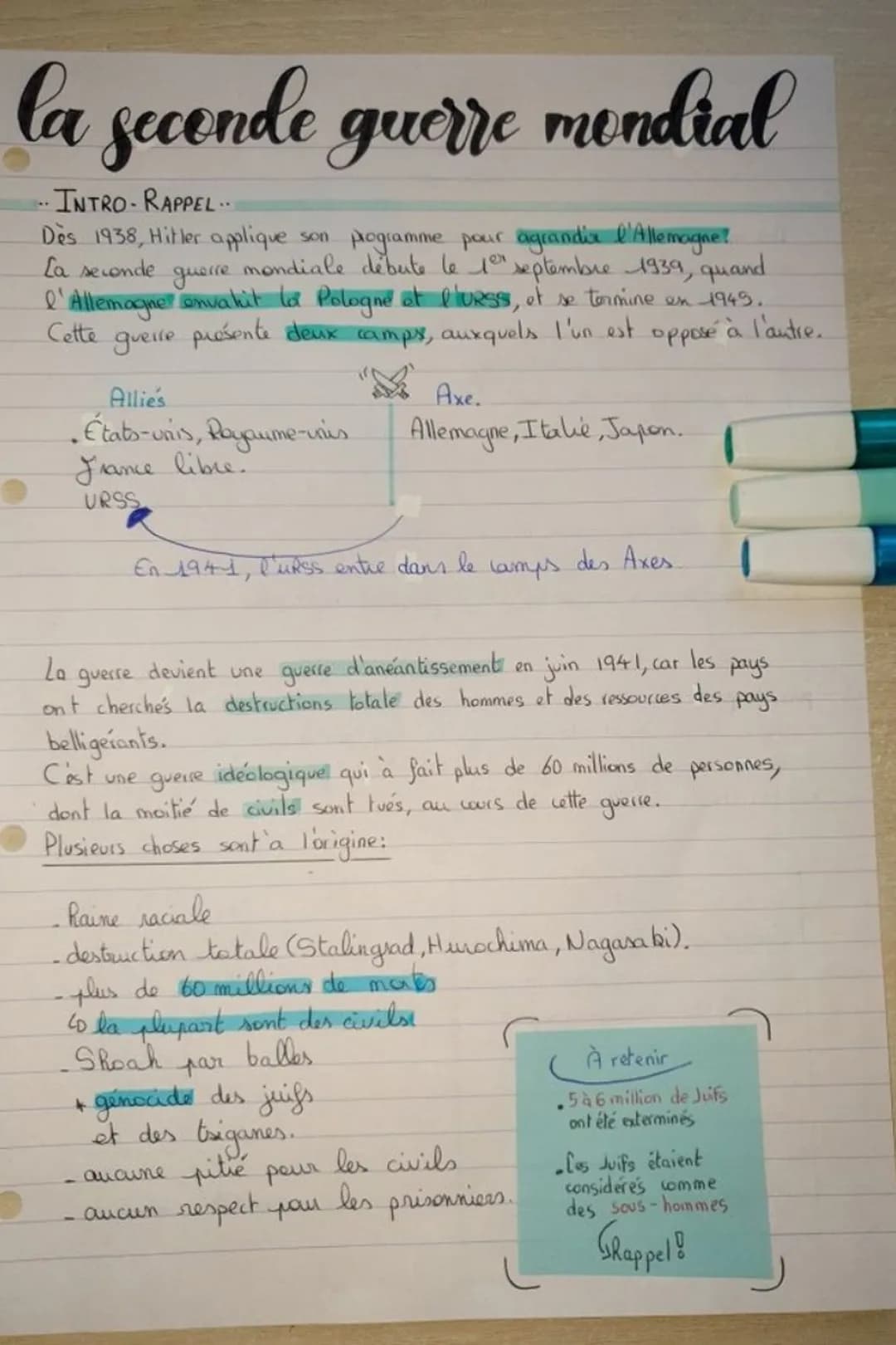 la seconde guerre mondial
INTRO-RAPPEL..
Dès 1938, Hitler applique son programme pour agrandiar l'Allemagne?
La seconde guerre mondiale débu