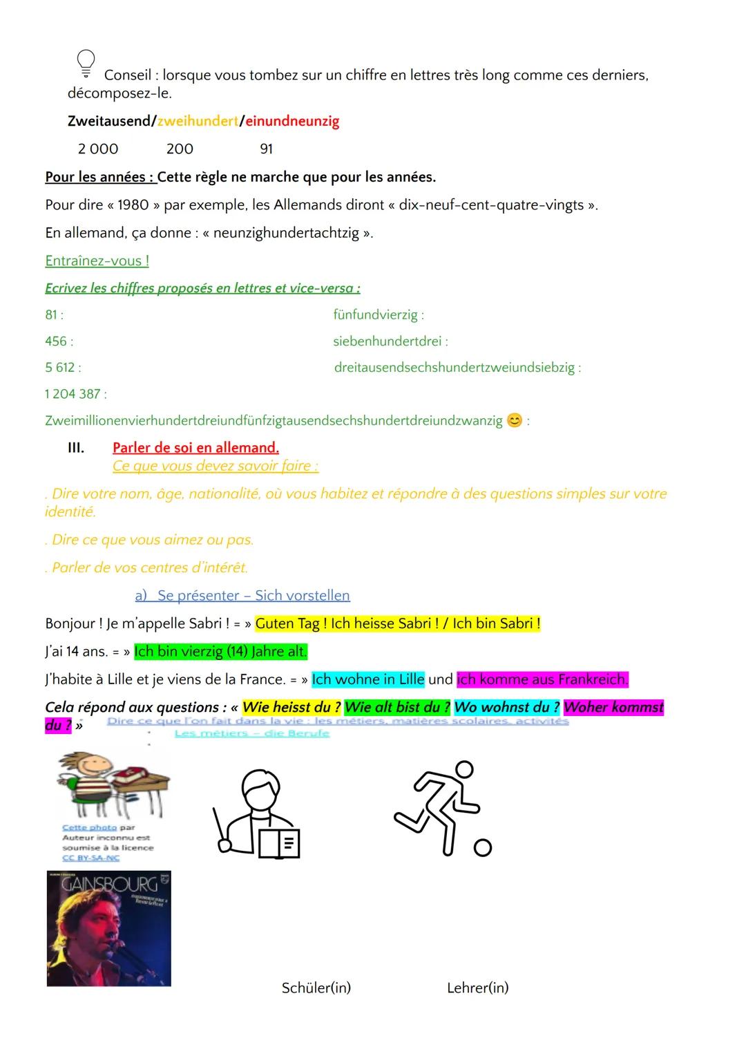 FICHES DE RÉVISION
CERTIFICATION ALLEMAND - 2021

10 MARS 2021

BONNE CHANCE POUR LES
REVISIONS! 1.
La prononciation
Ce que vous devez savoi