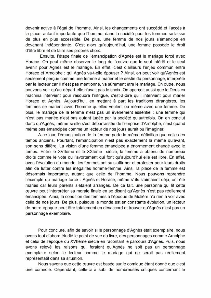 Lundi 26 avril 2021
SLACEL Angelina
DISSERTATION : L'école des femmes, Molière
Jean-Baptiste Poquelin, dit Molière, est un dramaturge de l'é