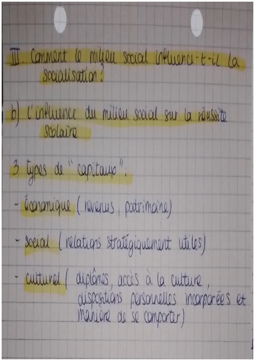 Chapitre 1: Comment
devenons-nous de acteurs scatury?
I). Le processus de socialisation
Socialisation: le fait de devenir un être social
L₂

