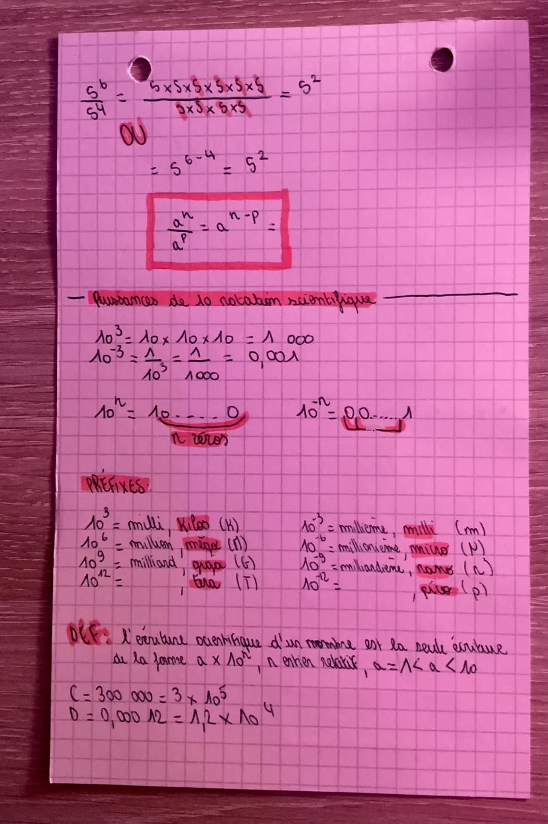 Ruissance et molation scientifique
-definition et Regle de calcul
3-3-1
32 33 1
31 ^
32
3% 31
DEF:
3-3
32.
3x3-9
=
3³ = 27
A
azaxaxa
In fact
